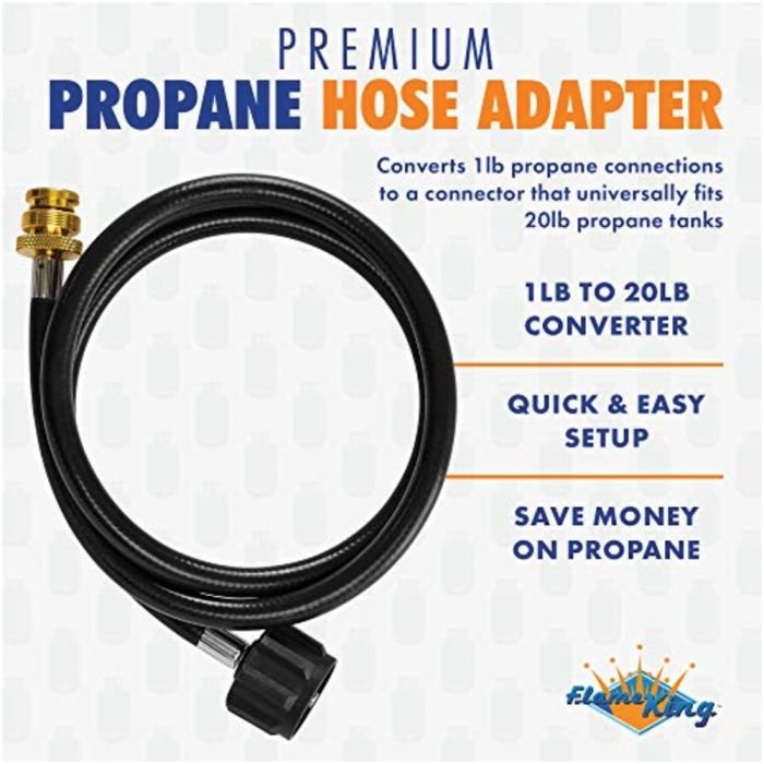 4 Ft. Propane Hose and Adapter