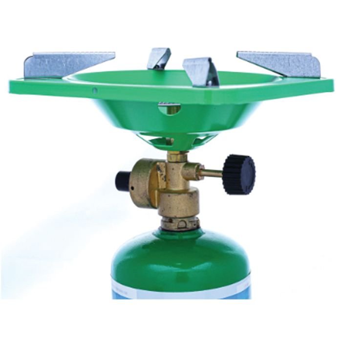 Flame King Portable BottleTop Camping Stove with Stand (10,000 BTU)