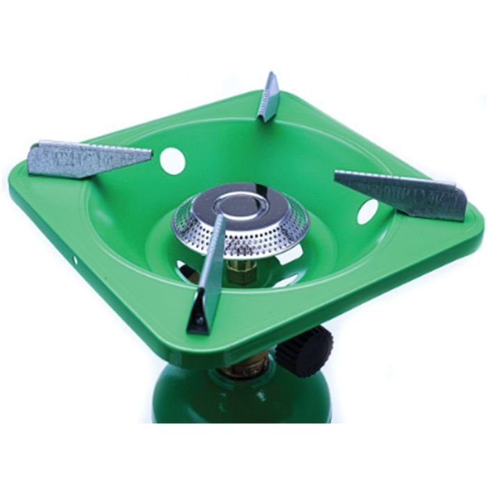 Flame King Portable BottleTop Camping Stove with Stand (10,000 BTU)