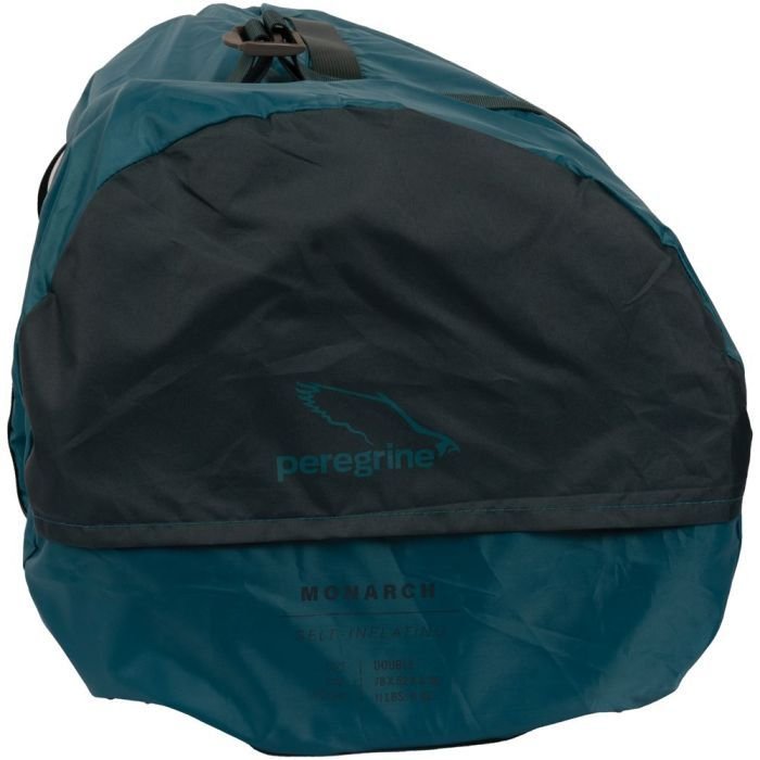 Peregrine Monarch Self-Inflating Stretch Top Double Wide Sleeping Pad – 4″ Thick, Full Size