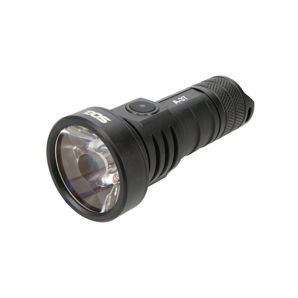 SOG A-37 Black Aluminum Flashlight