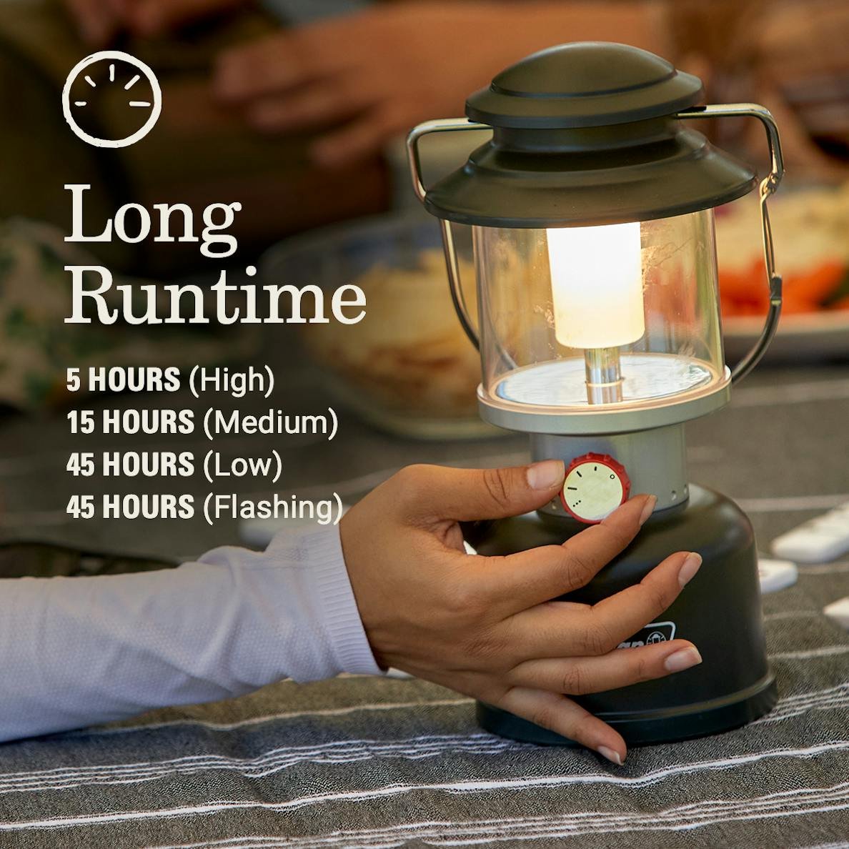 Coleman Classic Recharge 800 Lumen LED Lantern – USB-C Rechargeable Camping Lantern with Power Bank, Black