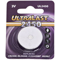 Ultralast UL2450 CR2450 3V Lithium Coin Cell Battery – 550mAh Long-Lasting Replacement Battery