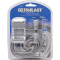 Ultralast ULCR123RK Smart Charger Kit with 2 Rechargeable CR123 Batteries – 3V Lithium Battery Charging System