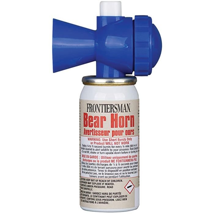 SABRE Frontiersman Bear Horn – 130 dB Wildlife Deterrent (1 Ct, Adult)