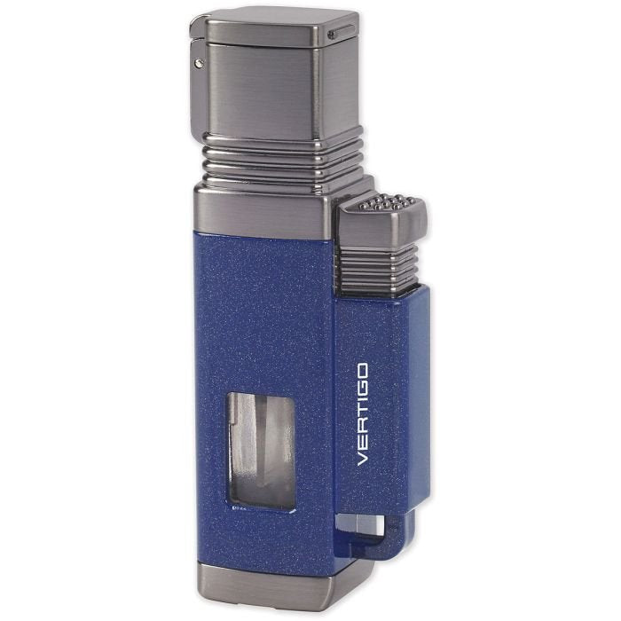 Vertigo Churchill Quad Torch Lighter – Wind-Resistant Cigar Lighter with Punch