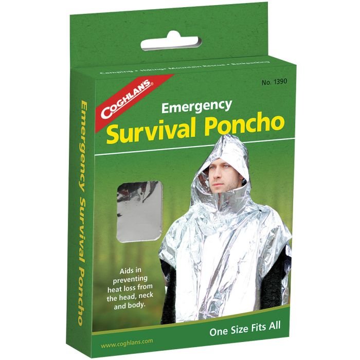 Emergency Survival Poncho – Heat-Reflective, Waterproof Protection