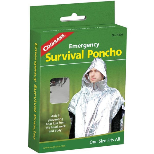Emergency Survival Poncho – Heat-Reflective, Waterproof Protection