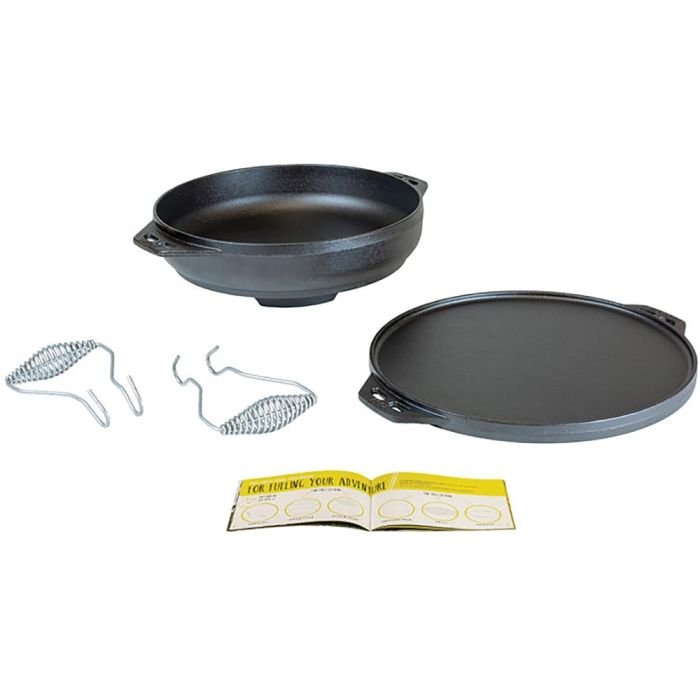 Lodge 14" Cast Iron Cook It All Kit