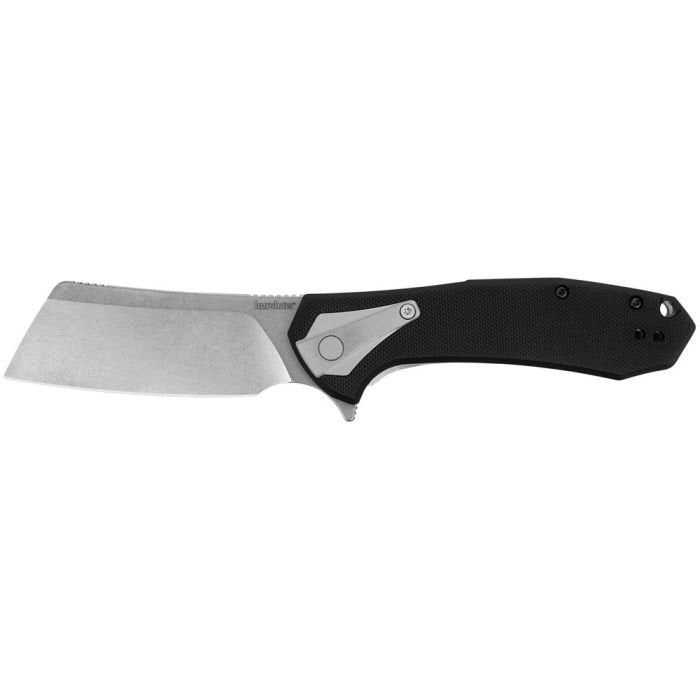 Kershaw Bracket Cleaver Pocket Knife (Model 3455) – XL Assisted-Opening EDC Knife
