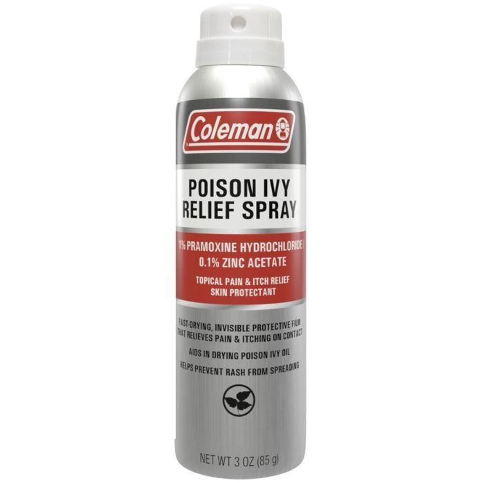 Coleman Poison Ivy Relief Spray – Triple-Action Poison Ivy & Itch Relief Spray