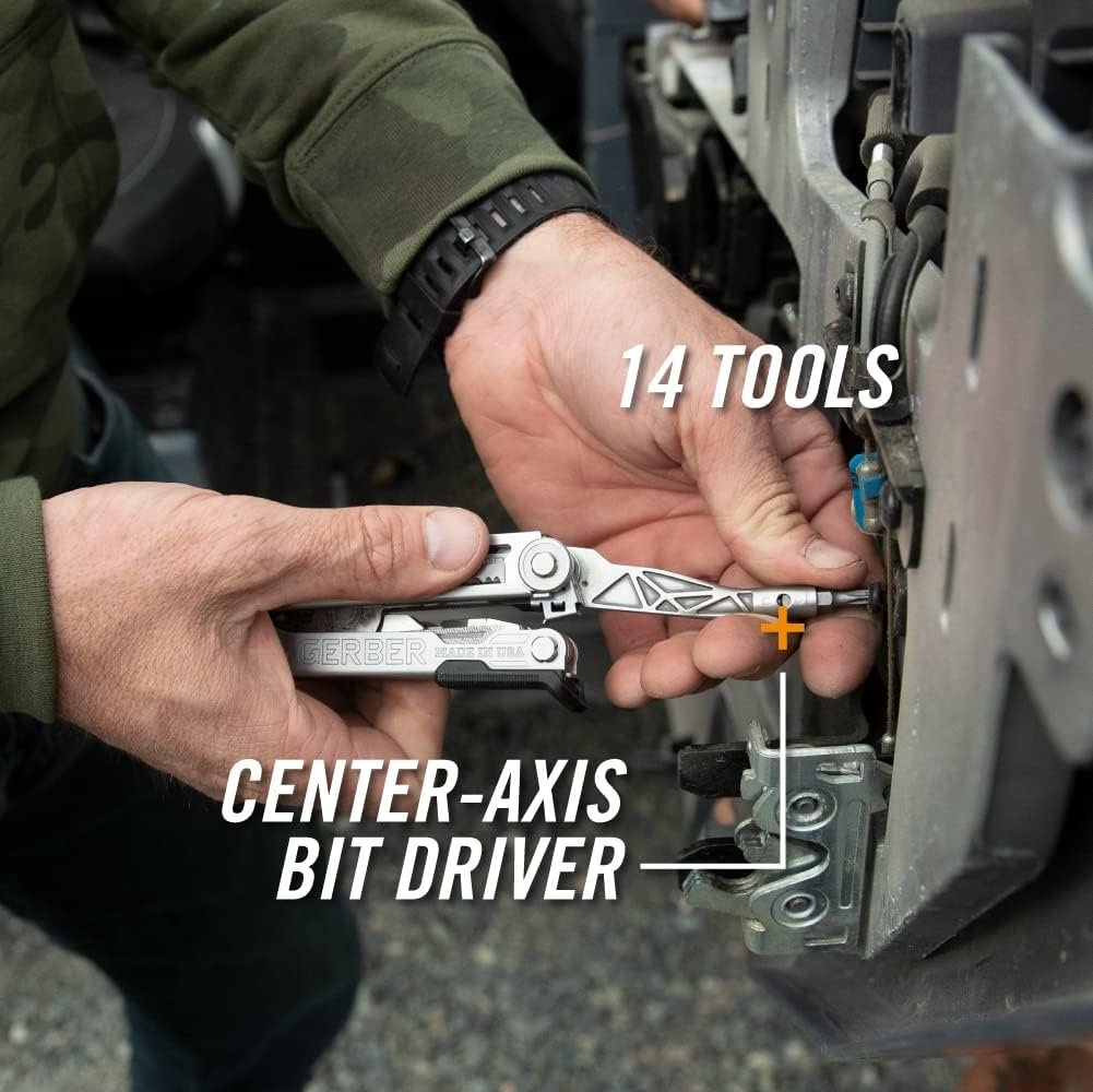 Gerber Center-Drive® Plus Multi-Tool – Full-Size Multi-Tool with Center-Axis Bit Driver