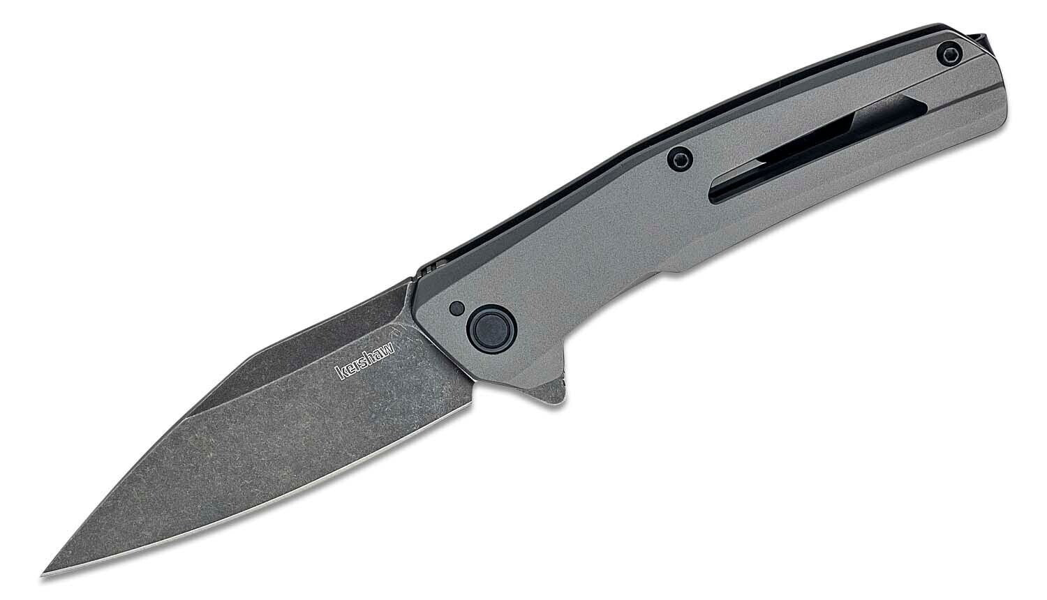 Kershaw Flyby Assisted Folding Knife – 3" D2 Modified Wharncliffe Blade