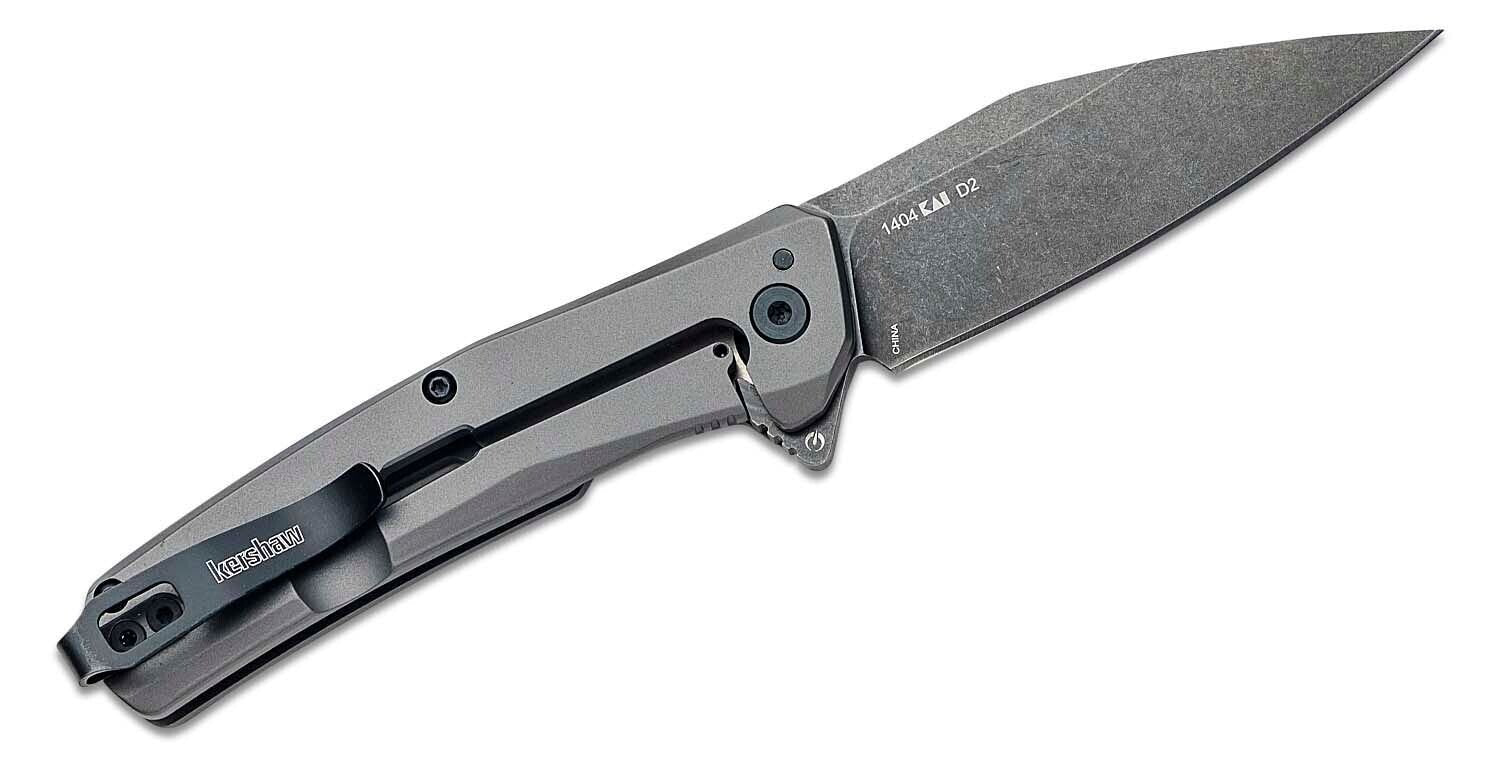 Kershaw Flyby Assisted Folding Knife – 3" D2 Modified Wharncliffe Blade