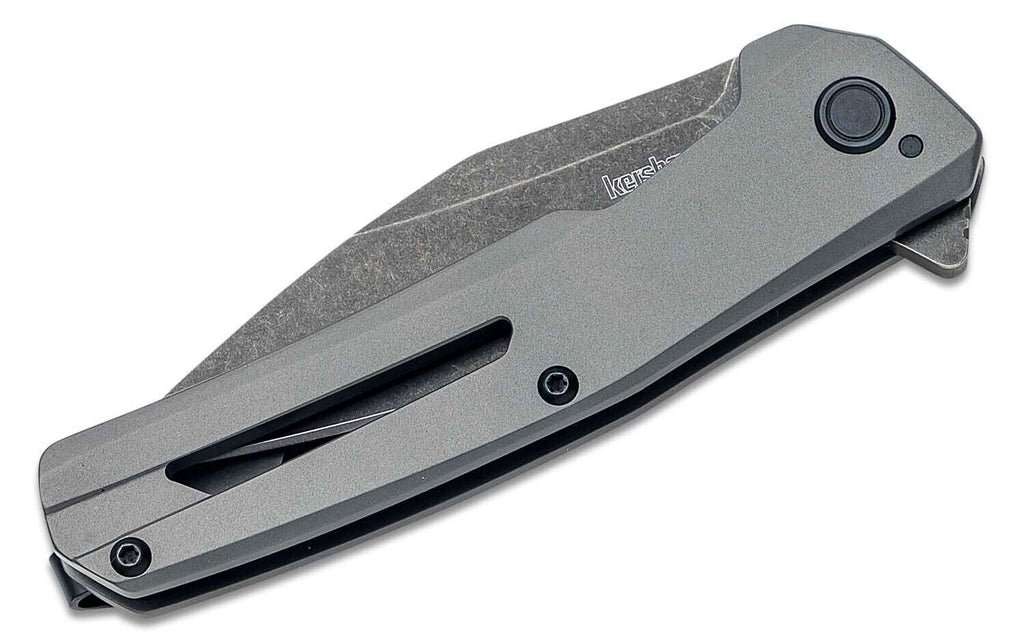 Kershaw Flyby Assisted Folding Knife – 3" D2 Modified Wharncliffe Blade