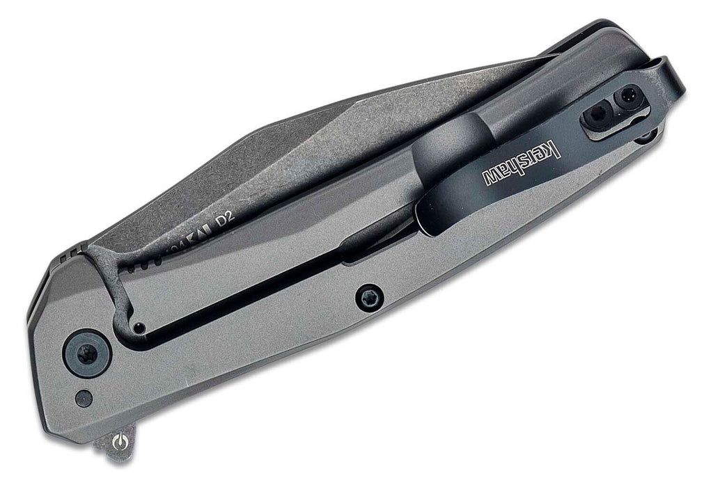 Kershaw Flyby Assisted Folding Knife – 3" D2 Modified Wharncliffe Blade