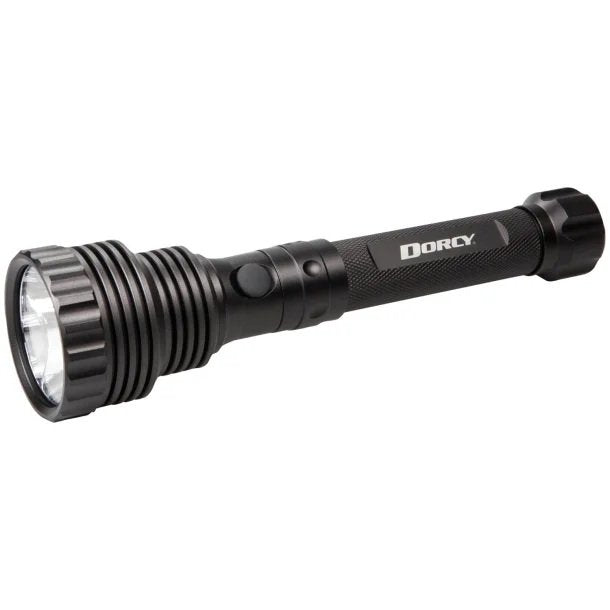 Dorcy 41-4299 Pro Series 1,600-Lumen USB-Rechargeable LED Flashlight with Power Bank – Aircraft-Grade Anodized Aluminum