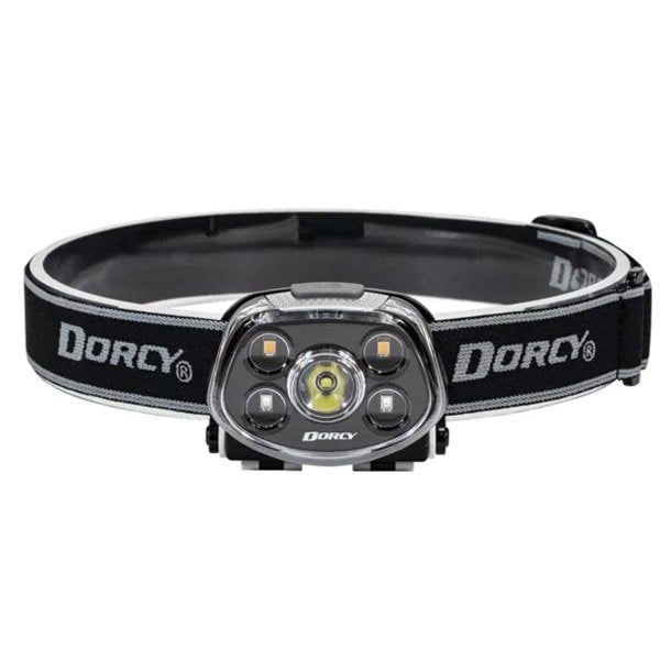 Dorcy 41-4320 Pro Series 470-Lumen LED High CRI & UV Tilting Headlamp – Multi-Mode Hands-Free Headlight with Batteries Included