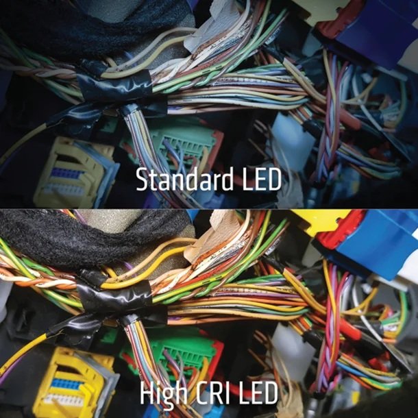 Dorcy 41-4320 Pro Series 470-Lumen LED High CRI & UV Tilting Headlamp – Multi-Mode Hands-Free Headlight with Batteries Included