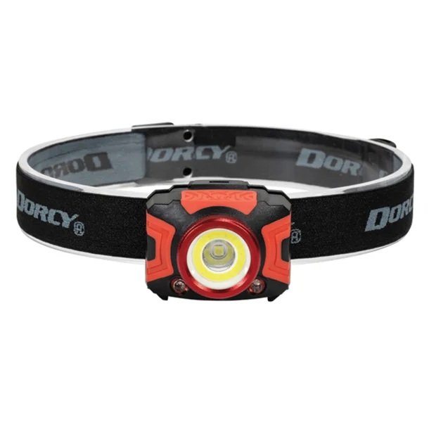 Dorcy 41-4335 Ultra HD 530-Lumen LED Headlamp with COB Light & UV Blacklight – Hands-Free Outdoor Headlamp