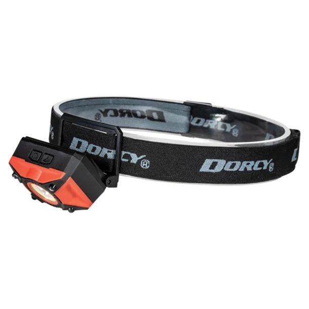 Dorcy 41-4337 Ultra HD 650-Lumen Rechargeable LED Headlamp with Motion Sensor – Spot, COB Flood & Red Night Vision