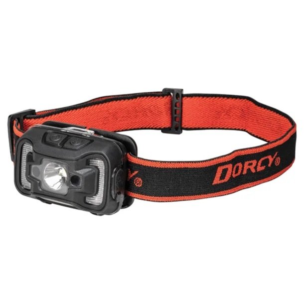 Dorcy 41-4359 330-Lumen USB Rechargeable LED Motion Sensor Headlamp – Spot, COB Flood & Red Night Vision