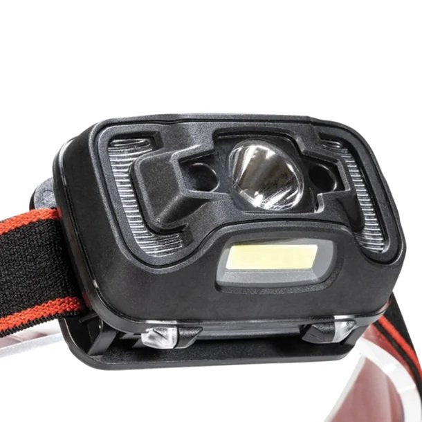 Dorcy 41-4359 330-Lumen USB Rechargeable LED Motion Sensor Headlamp – Spot, COB Flood & Red Night Vision
