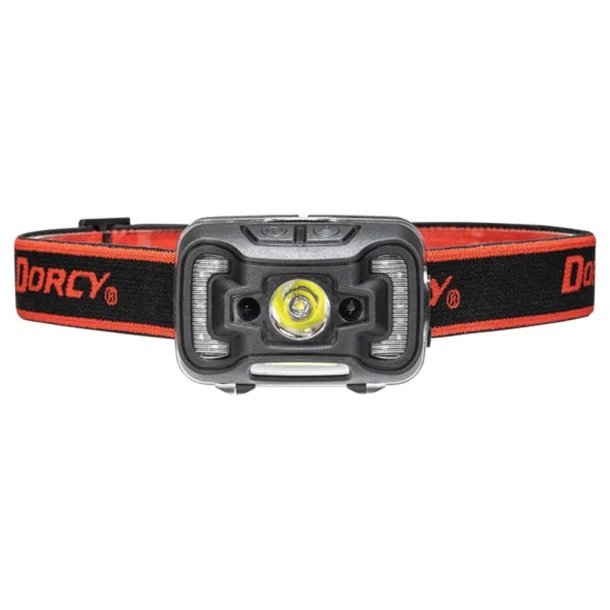 Dorcy 41-4359 330-Lumen USB Rechargeable LED Motion Sensor Headlamp – Spot, COB Flood & Red Night Vision