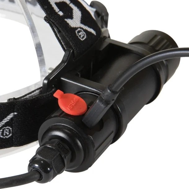 Dorcy 41-2121 Pro 1,000-Lumen Rechargeable LED Headlamp – Water-Resistant Aluminum Headlamp with Twist Focus