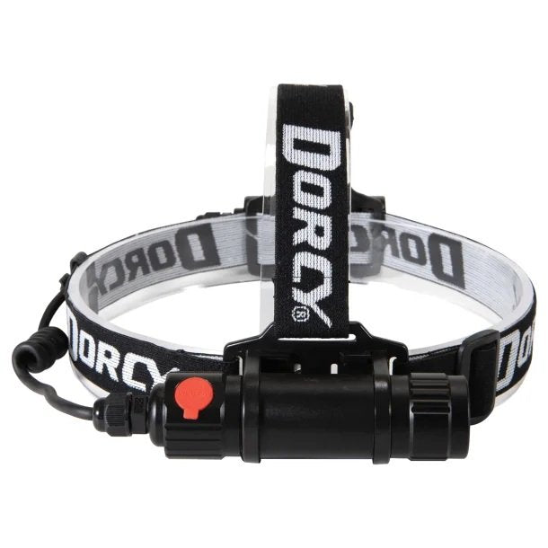 Dorcy 41-2121 Pro 1,000-Lumen Rechargeable LED Headlamp – Water-Resistant Aluminum Headlamp with Twist Focus