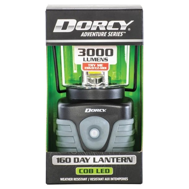 3000 Lumen LED Camping Lantern – Heavy-Duty 360° Area Light with Red Safety & SOS Modes