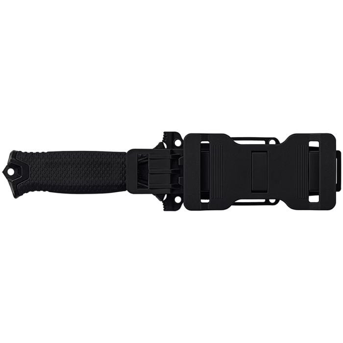 Gerber StrongArm Coyote Serrated Fixed Blade Knife – 4.8" 420HC Stainless Steel Survival Knife with MOLLE Sheath