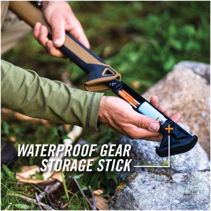 Bushcraft Axe – Multi-Function Survival Axe with Integrated Gear Storage