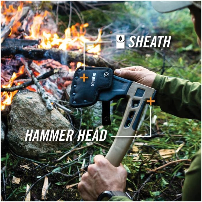 Bushcraft Hatchet – Compact Survival Hatchet with Integrated Gear Storage