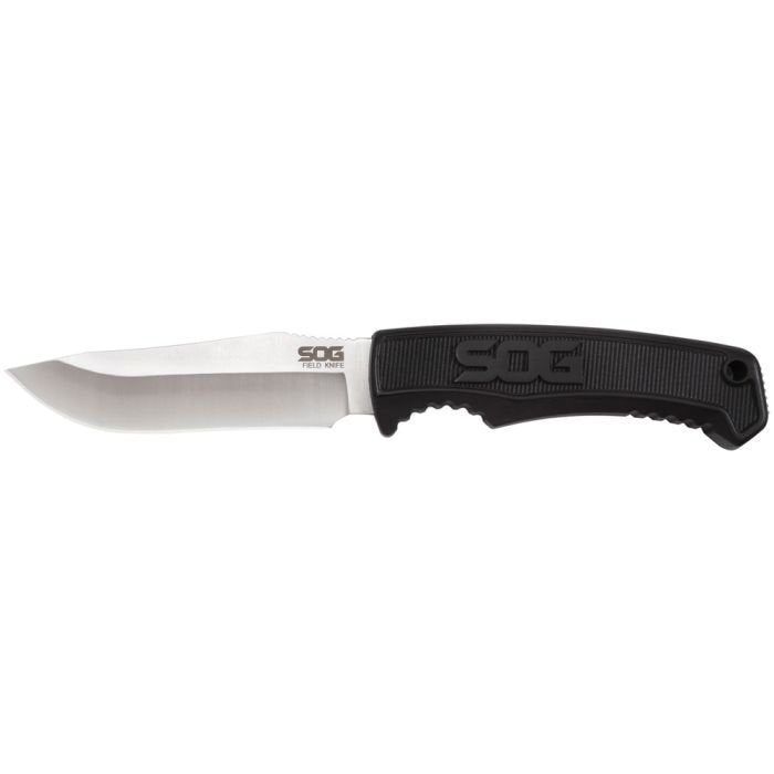 Field Fixed Blade Knife – 4" Clip Point Outdoor & Camp Knife with GRN Sheath