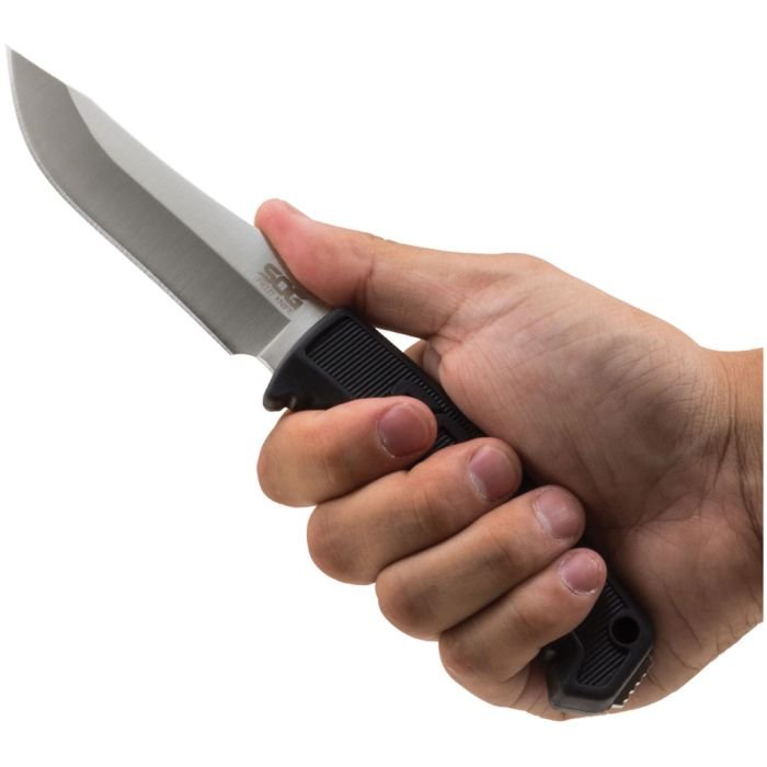 Field Fixed Blade Knife – 4" Clip Point Outdoor & Camp Knife with GRN Sheath
