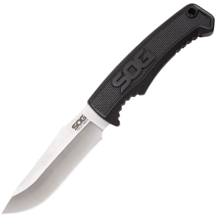 Field Fixed Blade Knife – 4" Clip Point Outdoor & Camp Knife with GRN Sheath