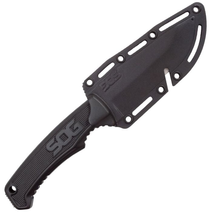 Field Fixed Blade Knife – 4" Clip Point Outdoor & Camp Knife with GRN Sheath
