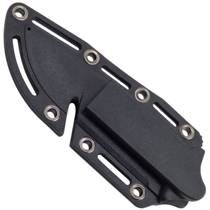 Field Fixed Blade Knife – 4" Clip Point Outdoor & Camp Knife with GRN Sheath