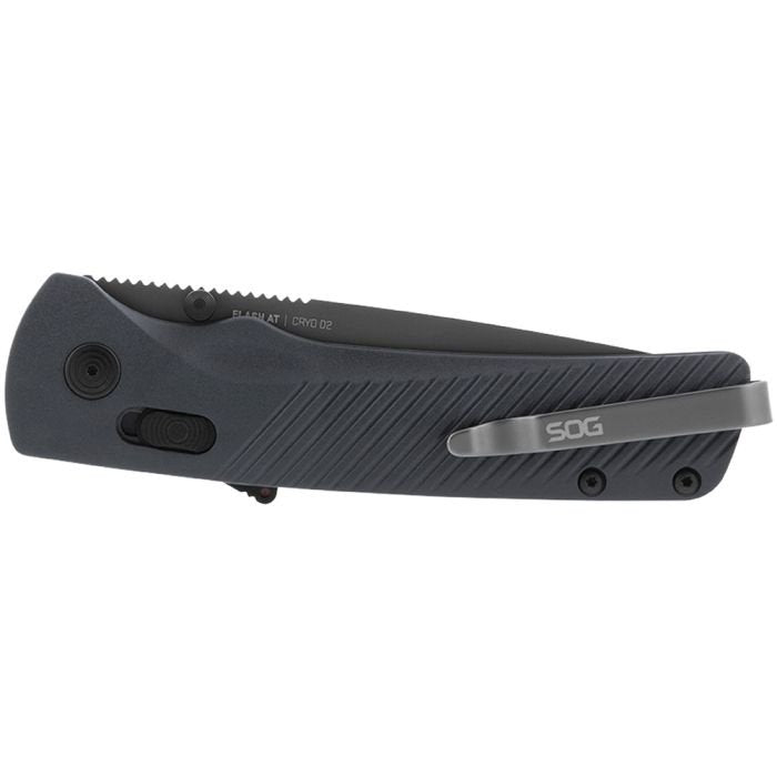 SOG Flash AT Assisted Folding Knife – 3.45" Cryo D2 Blade with XR Lock