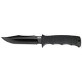 SOG Seal Pup Fixed Blade Knife M37N-CP – 4.75" AUS-8 Stainless Steel Partially Serrated Blade with MOLLE Nylon Sheath