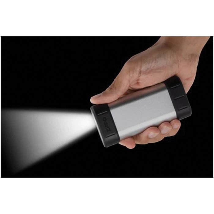 Zippo HeatBank 6 Pro – Rechargeable Hand Warmer, Power Bank & LED Light