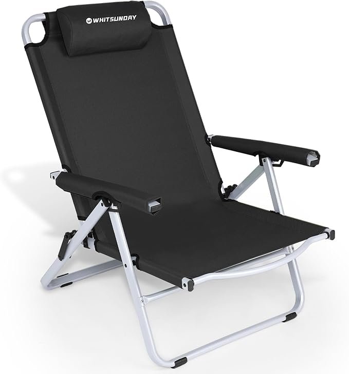 Whitsunday 4-Level Adjustable Portable Camping & Backpacking Chair