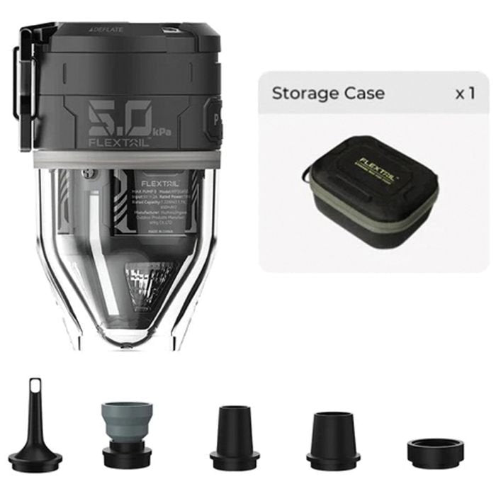 Flextailgear Max Pump 3 Rechargeable Portable Air Pump With LED Light
