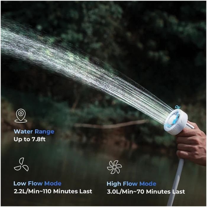 Flextail Ultralight Rechargeable Instant Outdoor Max Shower