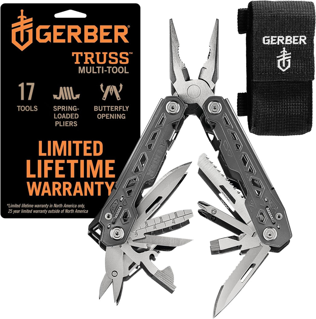 Gerber TRUSS Multi-Tool with MOLLE Sheath – Gray