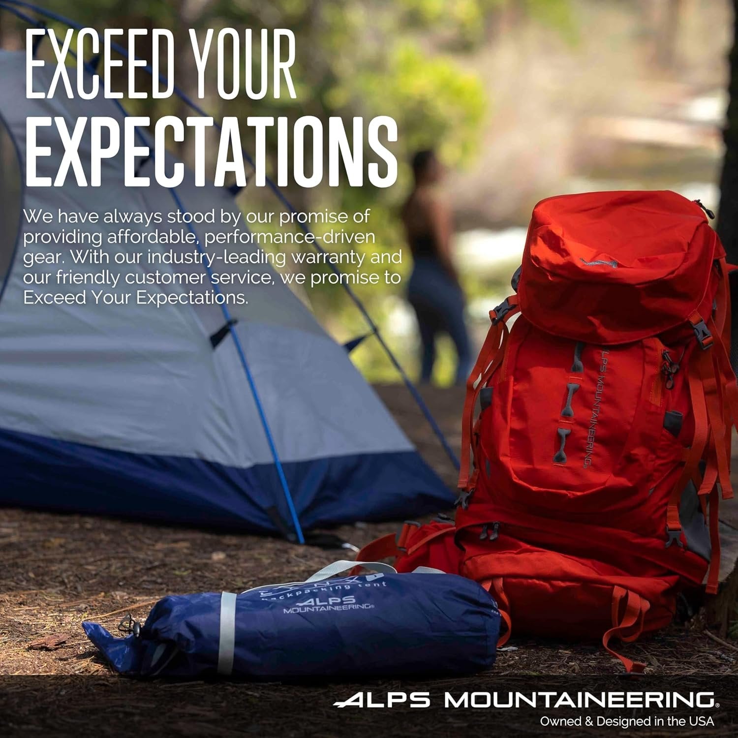ALPS Mountaineering Red Tail 65 Backpack – Chili