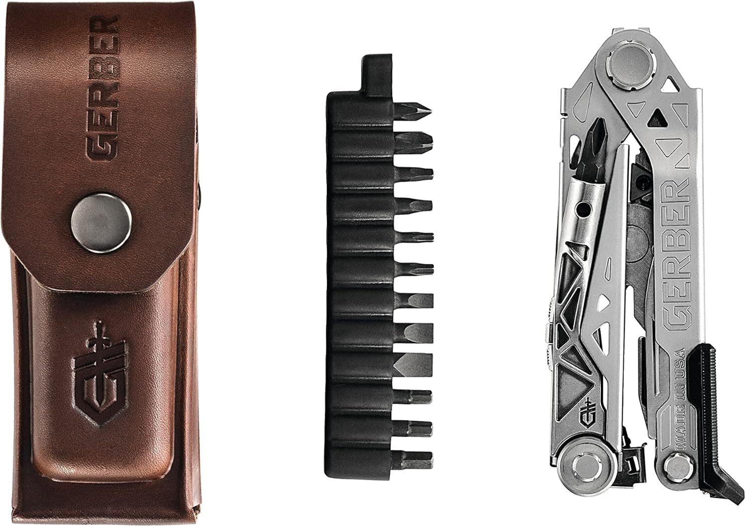 Gerber Center-Drive® Plus Multi-Tool – Full-Size Multi-Tool with Center-Axis Bit Driver