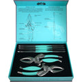 Toadfish Crab & Lobster Tool Set – 2 Shell Cutters & 4 Seafood Forks