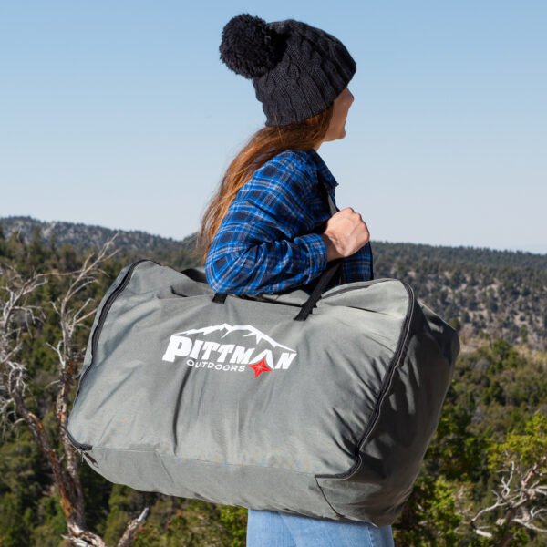 Pittman Outdoors Inflatable Couch with Built-In Rechargeable Pump